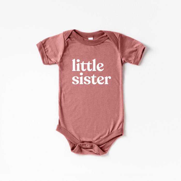 Mauve Little Sister Bodysuit