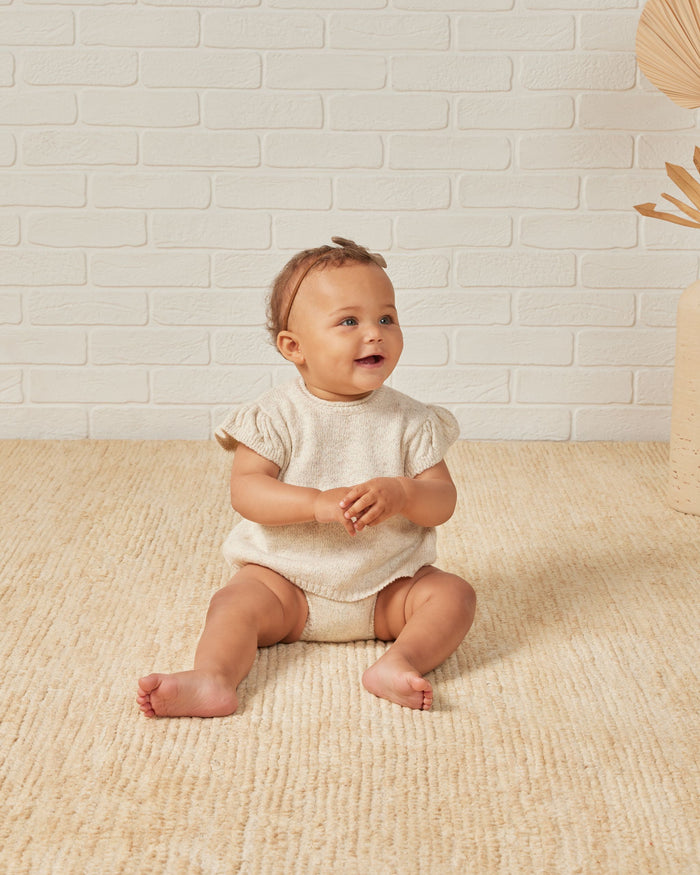 Ivory Penny Knit Set