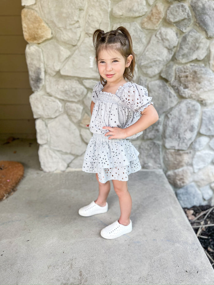 Light Blue Milan Blouse