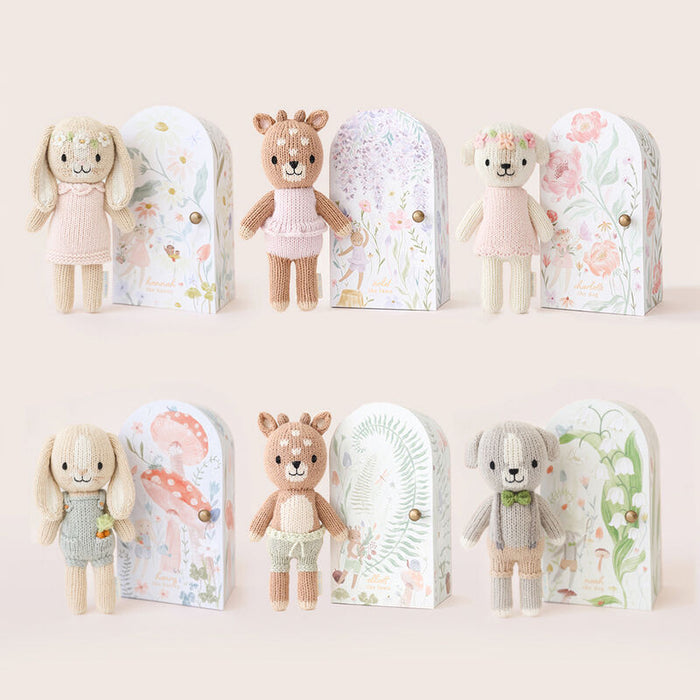 Tiny Animal Knitted Dolls