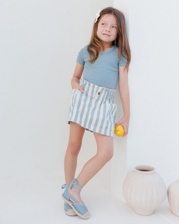 Ocean Pointelle Tee