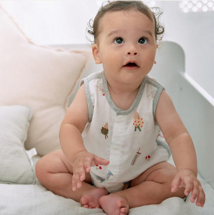 Ice Cream Summer Romper