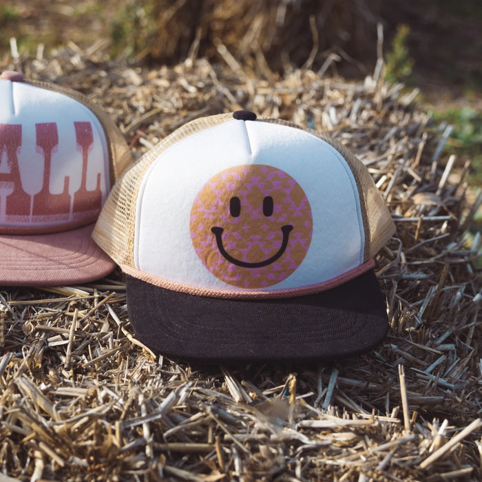 Smiley Trucker Hat