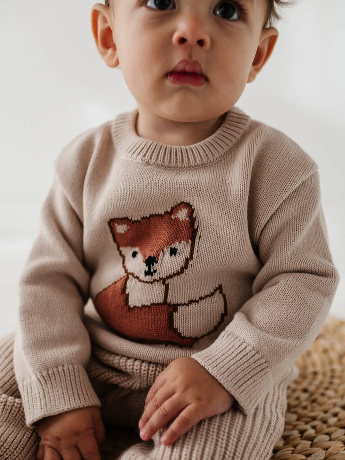 Fox Knit Sweater