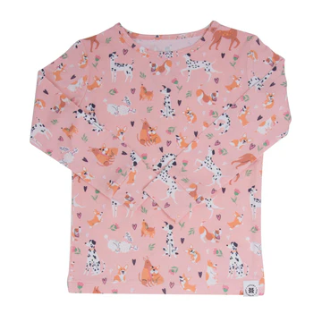 Puppy Love Bamboo Pajama Set