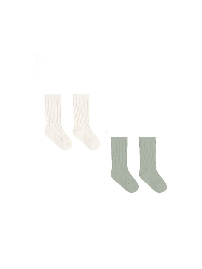 Natural/Sage Sock Set