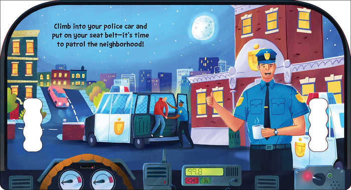 Police Car Patrol Book
