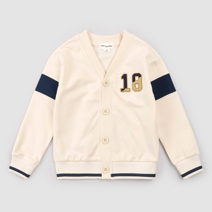 Varsity Knit Cardigan