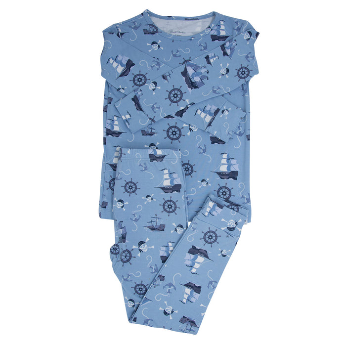 Pirates Ahoy Bamboo Pajama Set