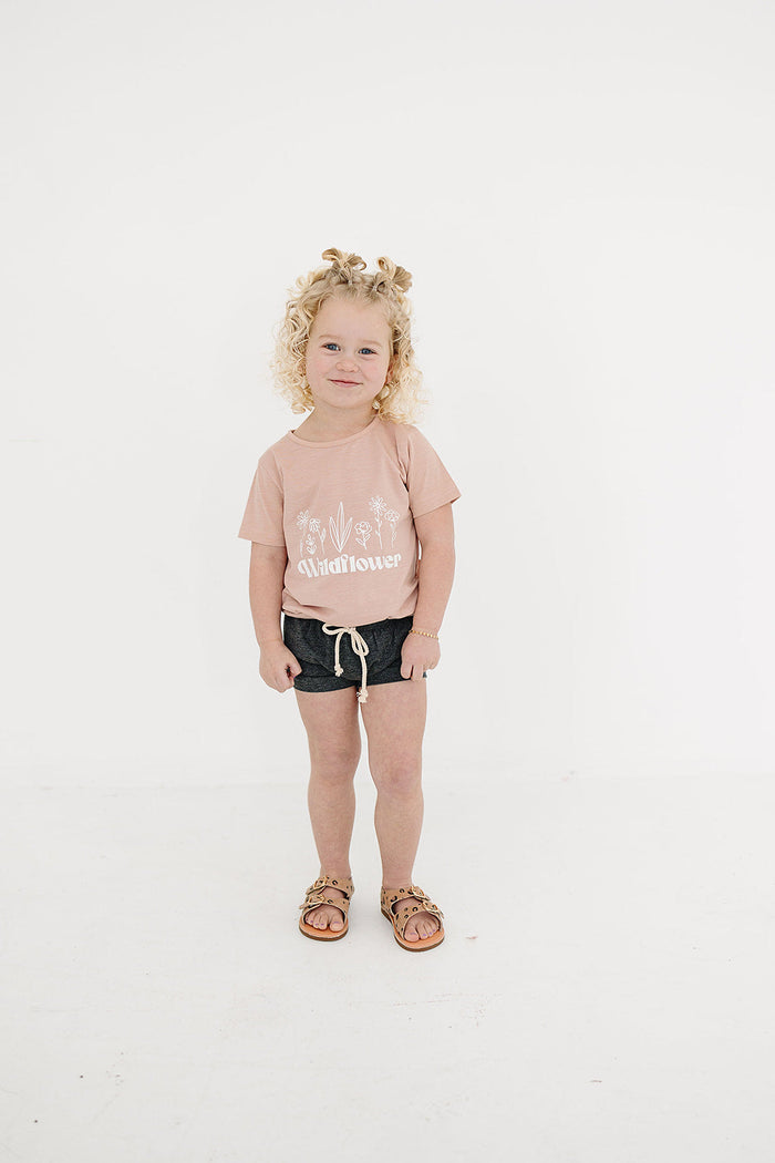 Charcoal Cotton Shorties