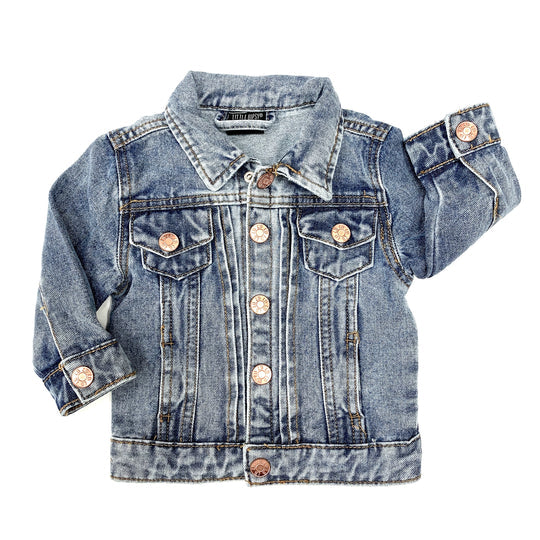 The Nash Collection Nashville Chain Stitch Denim Jacket L/XL