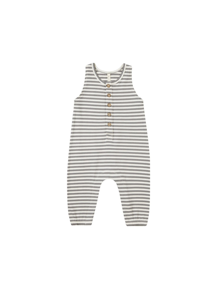 Lagoon Stripe Sleeveless Jumpsuit