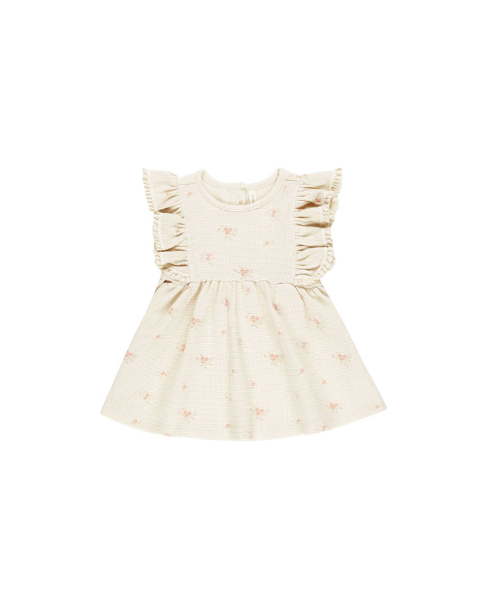 Vintage Rose Waffle Daisy Dress