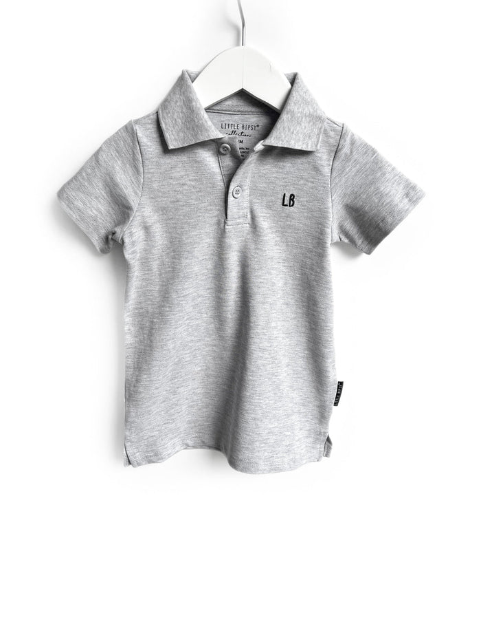 Grey Polo Dress