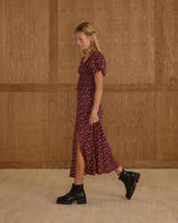 Tween Harvest Berry Midi Skirt