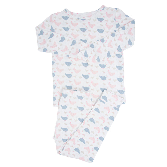 Happy Hens Bamboo Pajama Set