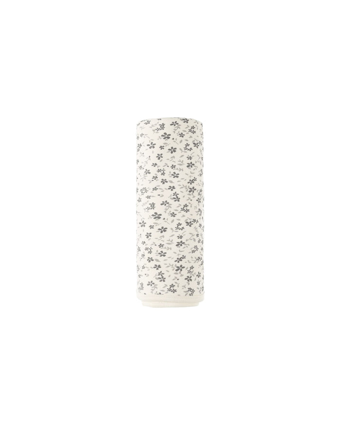 Blue Floral Swaddle