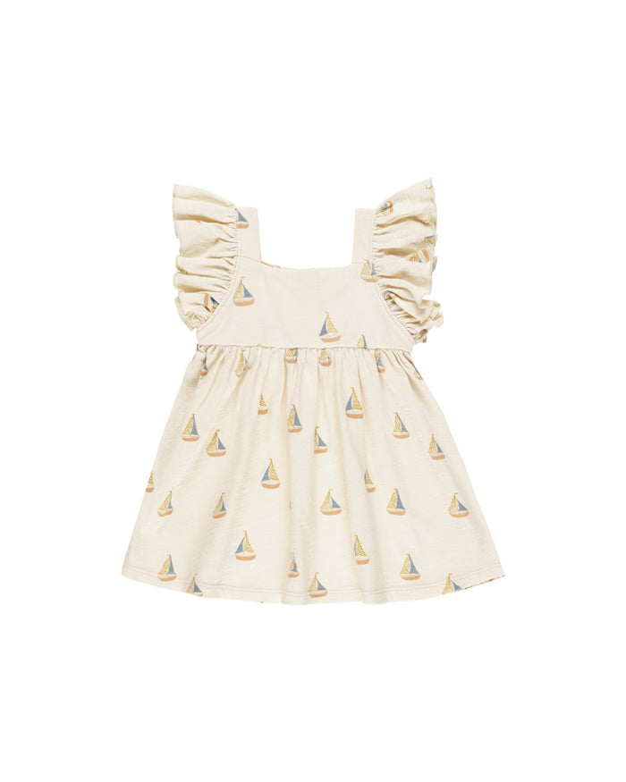 Sailboats Mariposa Dress