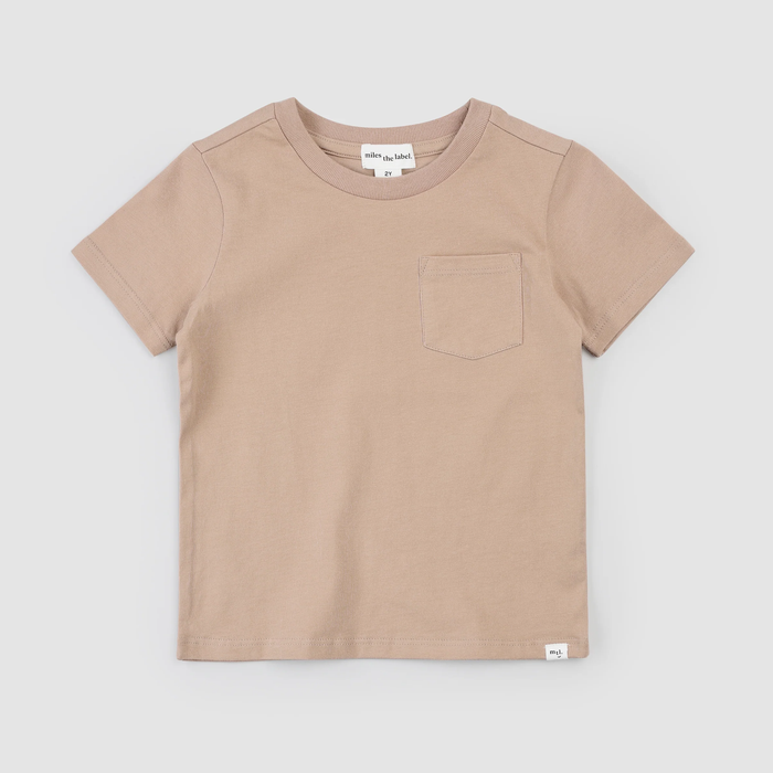 Almond Miles Pocket Tee