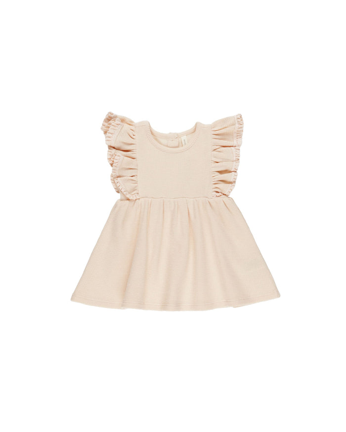 Antique Waffle Daisy Dress