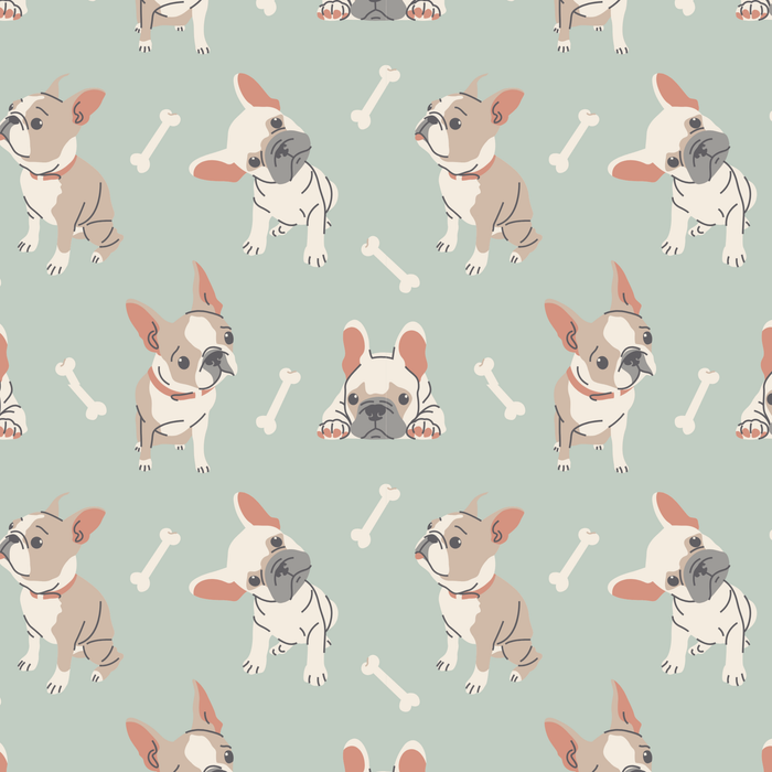 Frenchie Fun Bamboo Sleeper