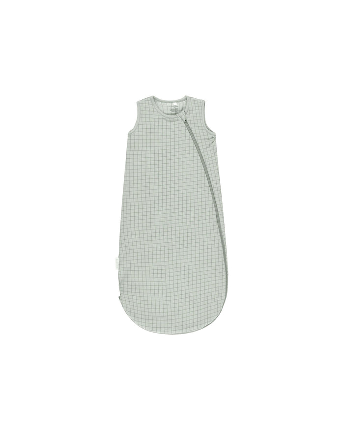 Sage Grid Bamboo Sleep Bag