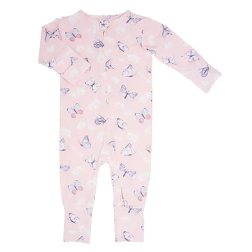 Pink Butterfly Daisy Bamboo Sleeper