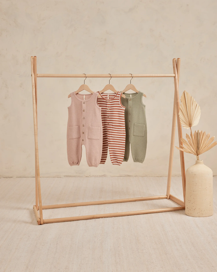 Sage Waffle Jumpsuit