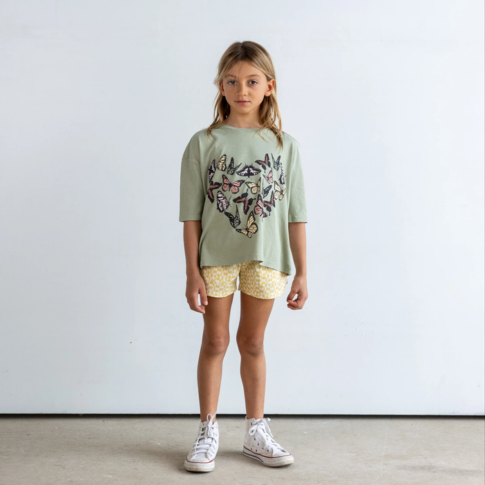 Sage Butterfly Tee