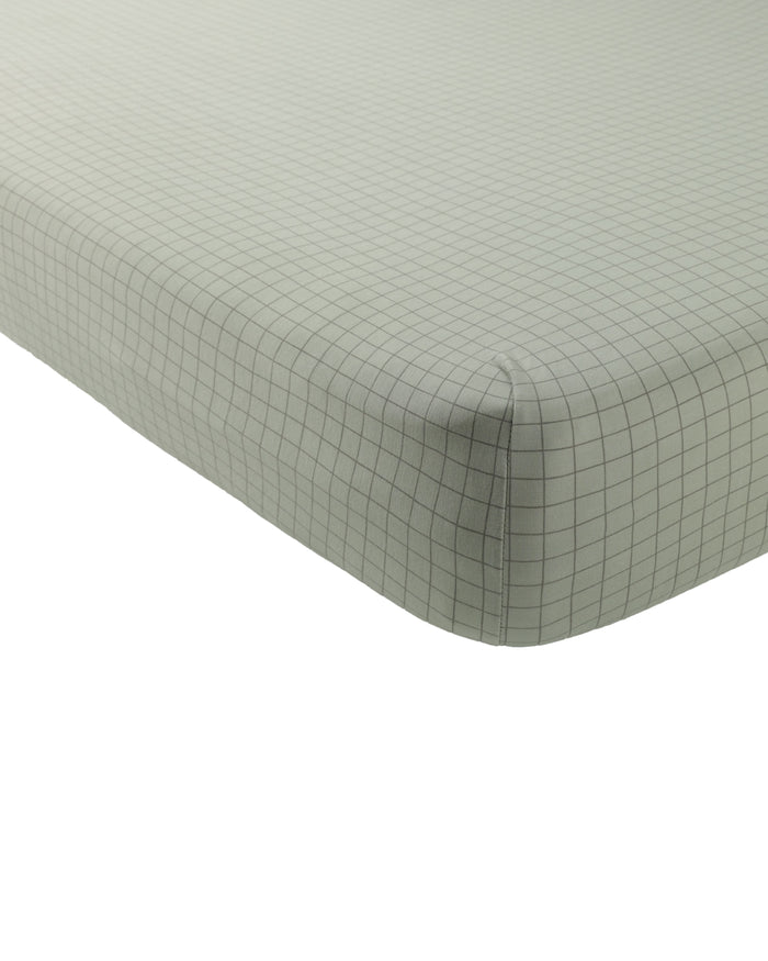 Sage Grid Bamboo Grid Sheet