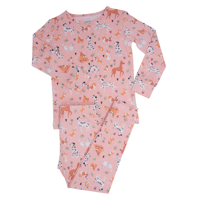 Puppy Love Bamboo Pajama Set