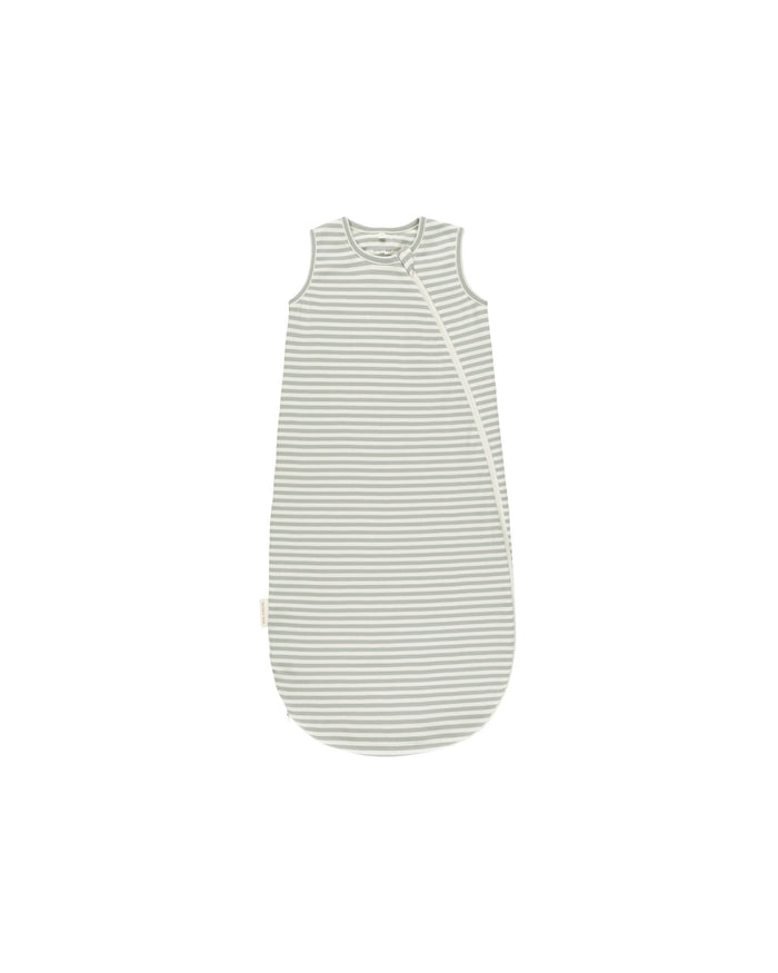 Sage Stripe Jersey Sleep Bag