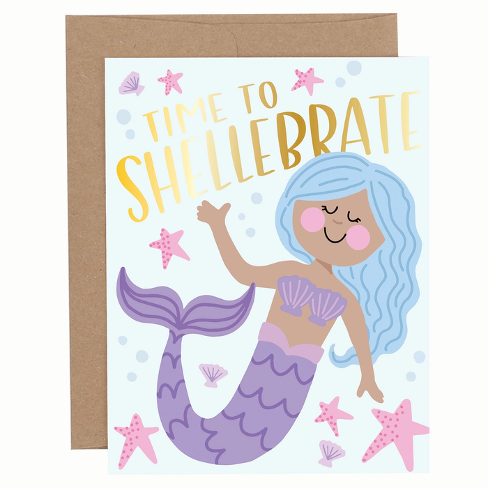 Time to Shellebrate Birthday Card