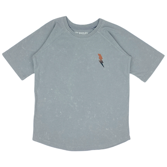 Stone Blue Bolt Tee