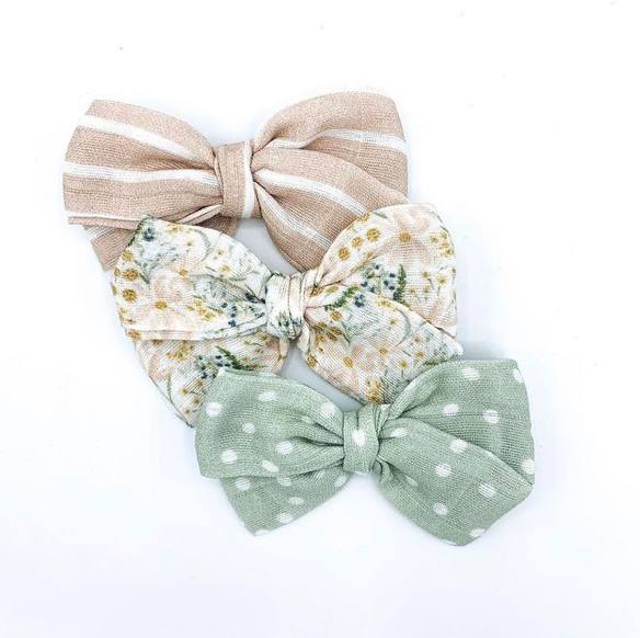 Printed Gauze Bows