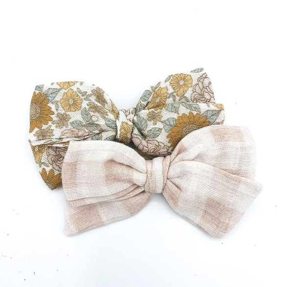 Printed Gauze Bows