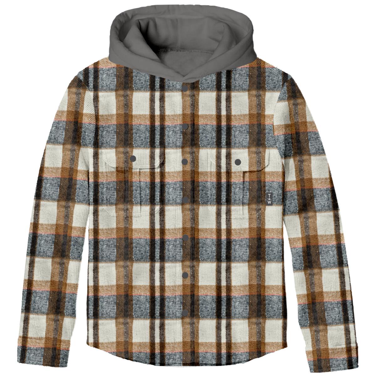 Coastline Hooded Flannel