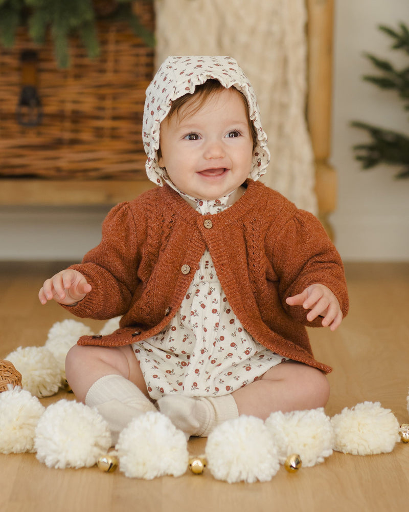 Cranberry Holly Cardigan