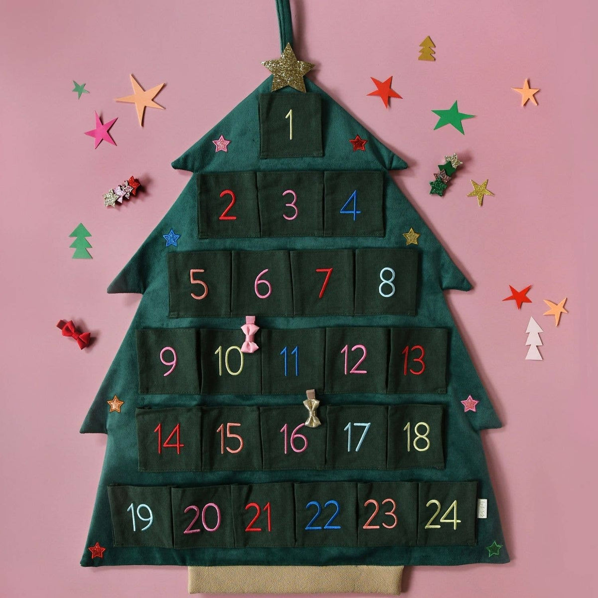 Christmas Tree Advent Calendar