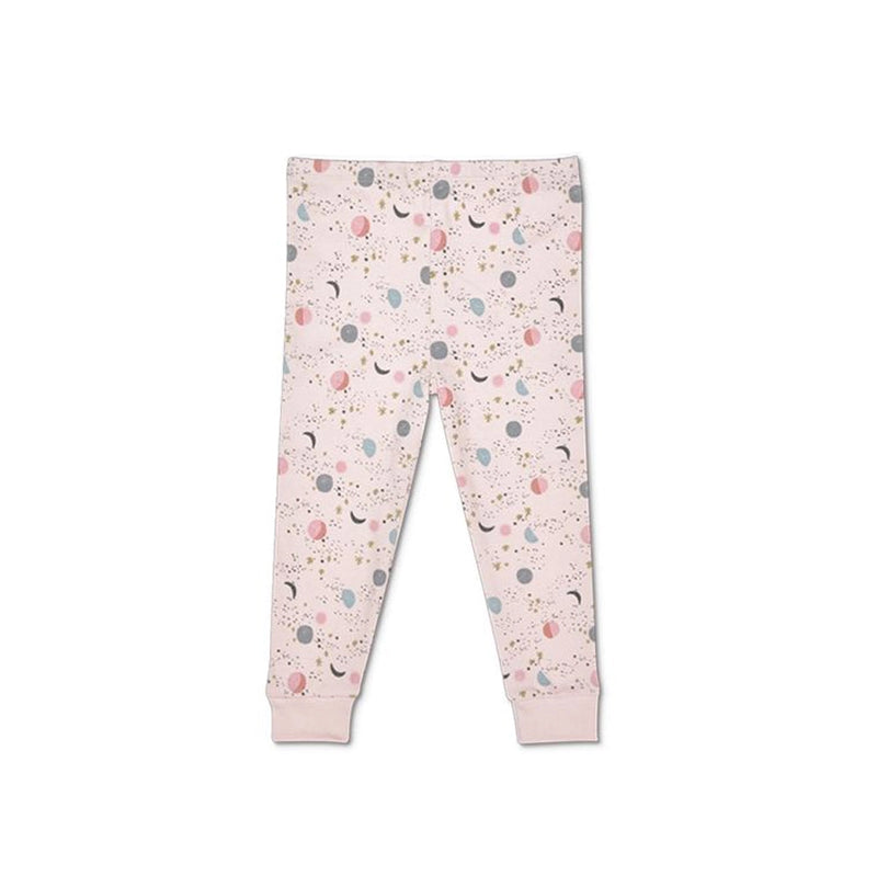 Pink Moon & Stars Pajama Set