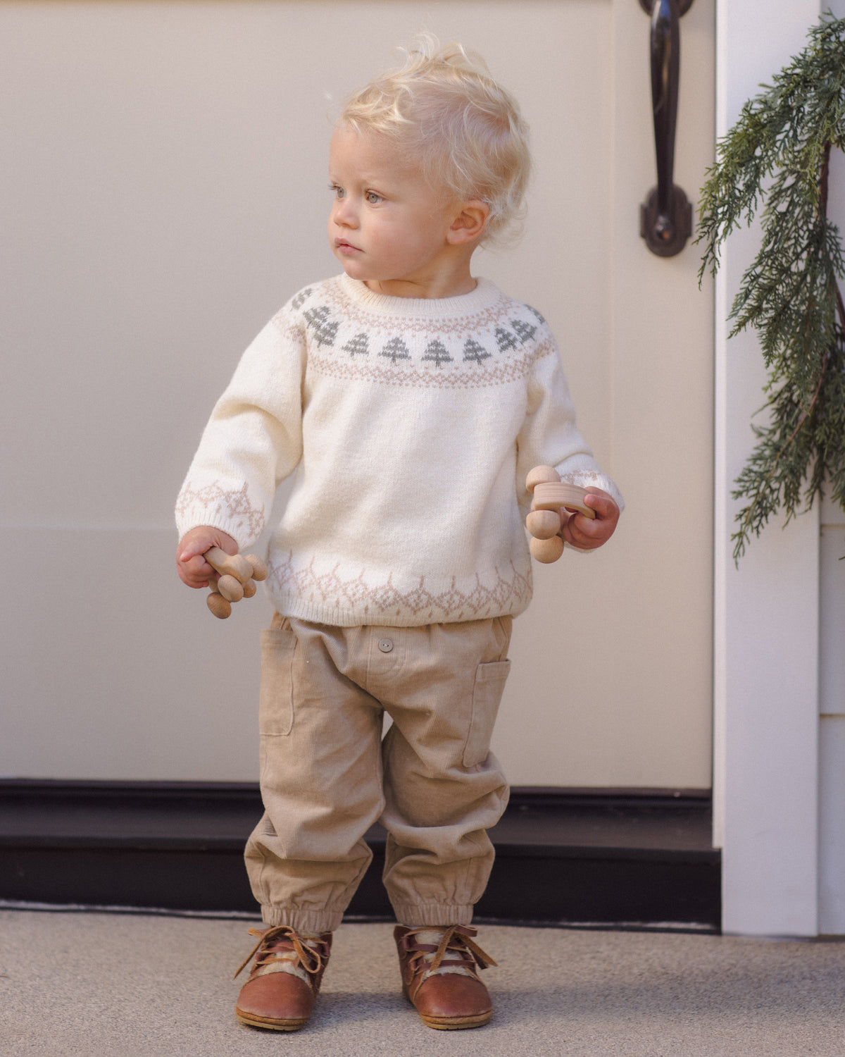 Tree Fair Isle Rex Sweater