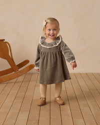 Forest Velour Dress