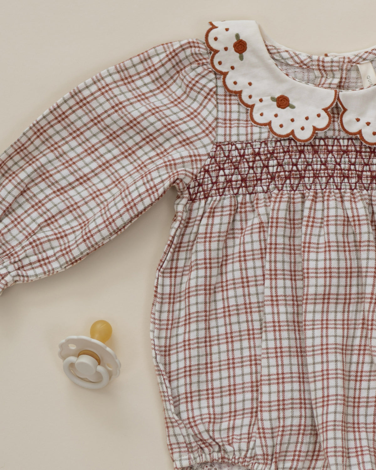 Christmas Plaid Callie Romper