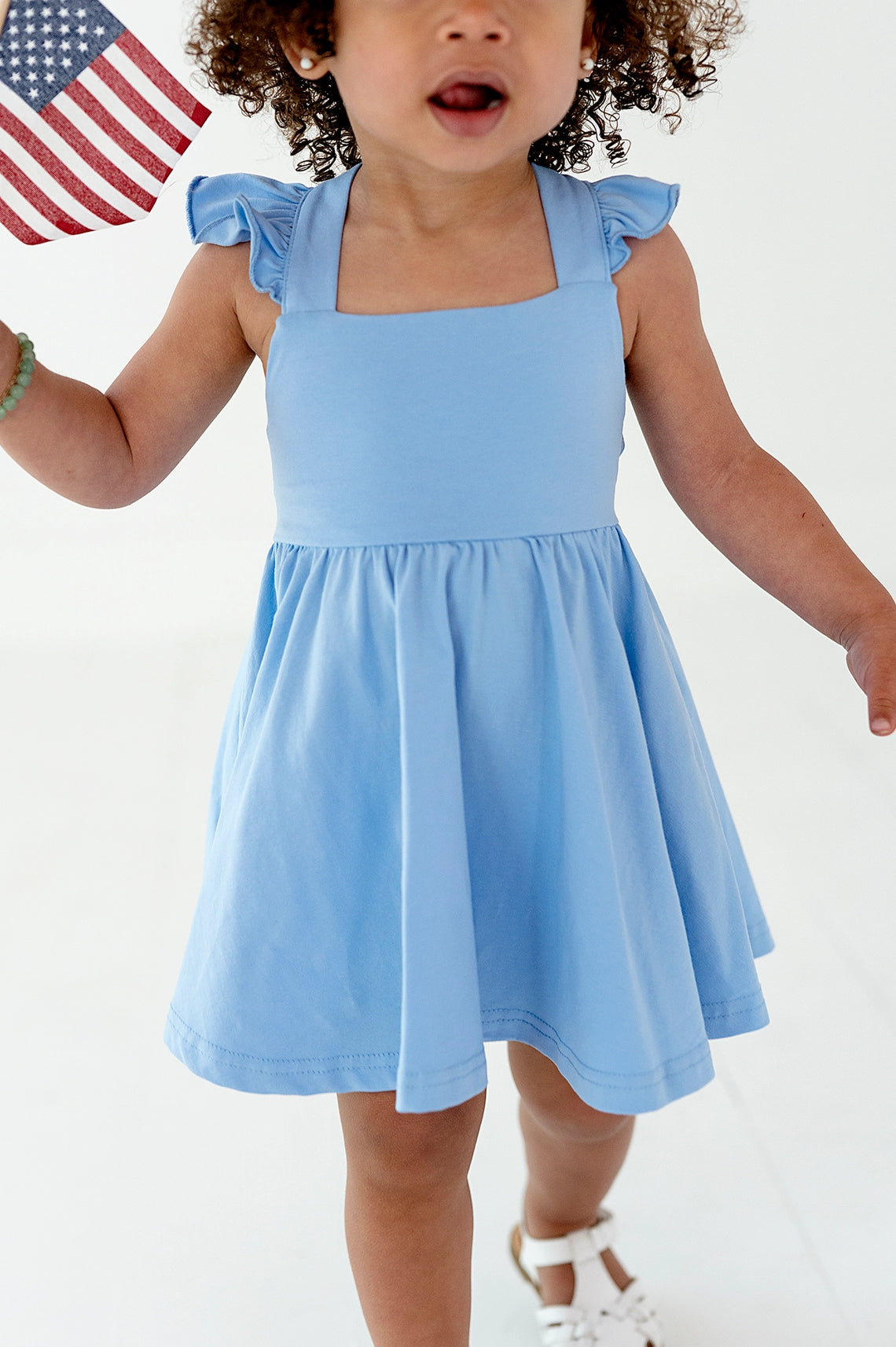 Blue Rosita Twirl Dress