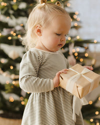 Forest Stripe Alda Dress