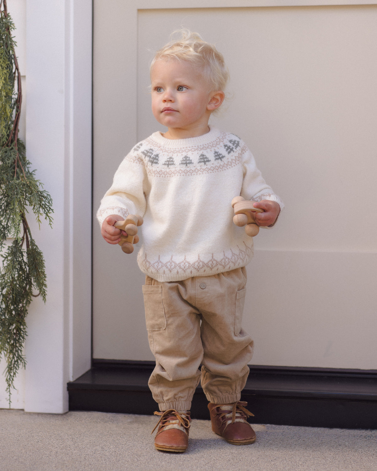 Tree Fair Isle Rex Sweater