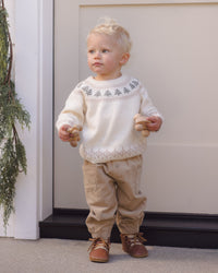 Tree Fair Isle Rex Sweater