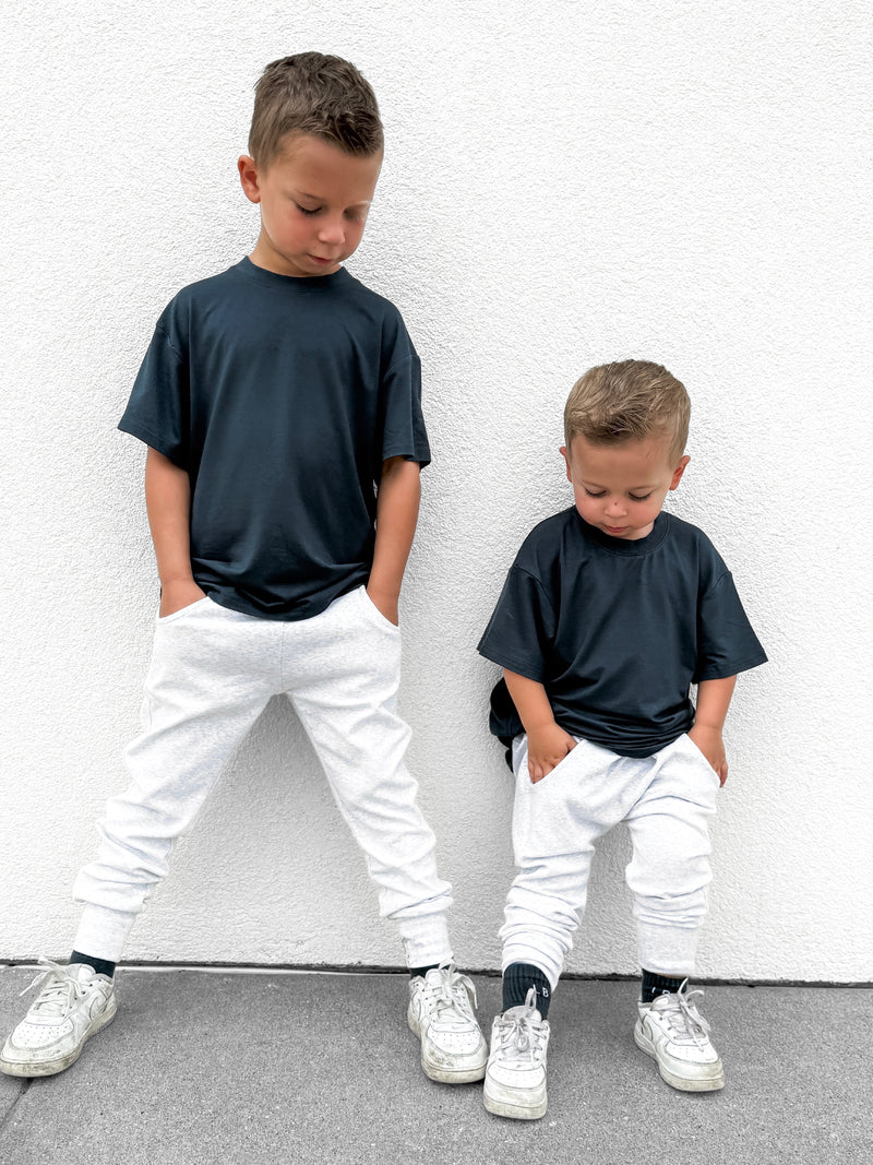 Light Heather Grey Jogger