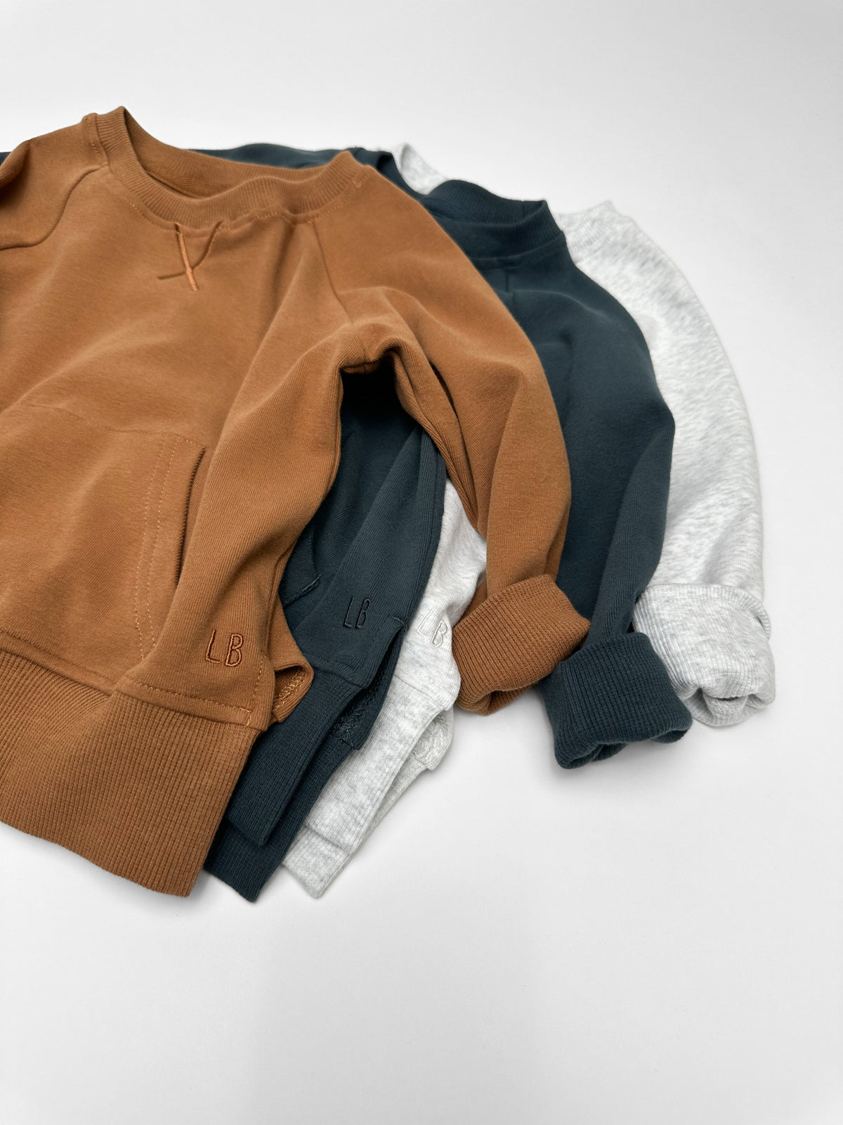 Light Heather Grey Pocket Pullover