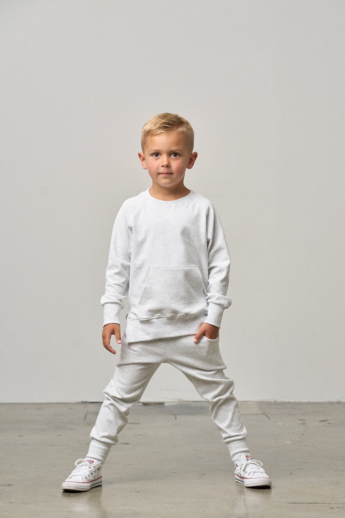 Light Heather Grey Jogger